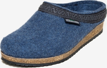 Stegmann Clogs 'Filzclogs Stegmann 108' in Blau: Vorderseite