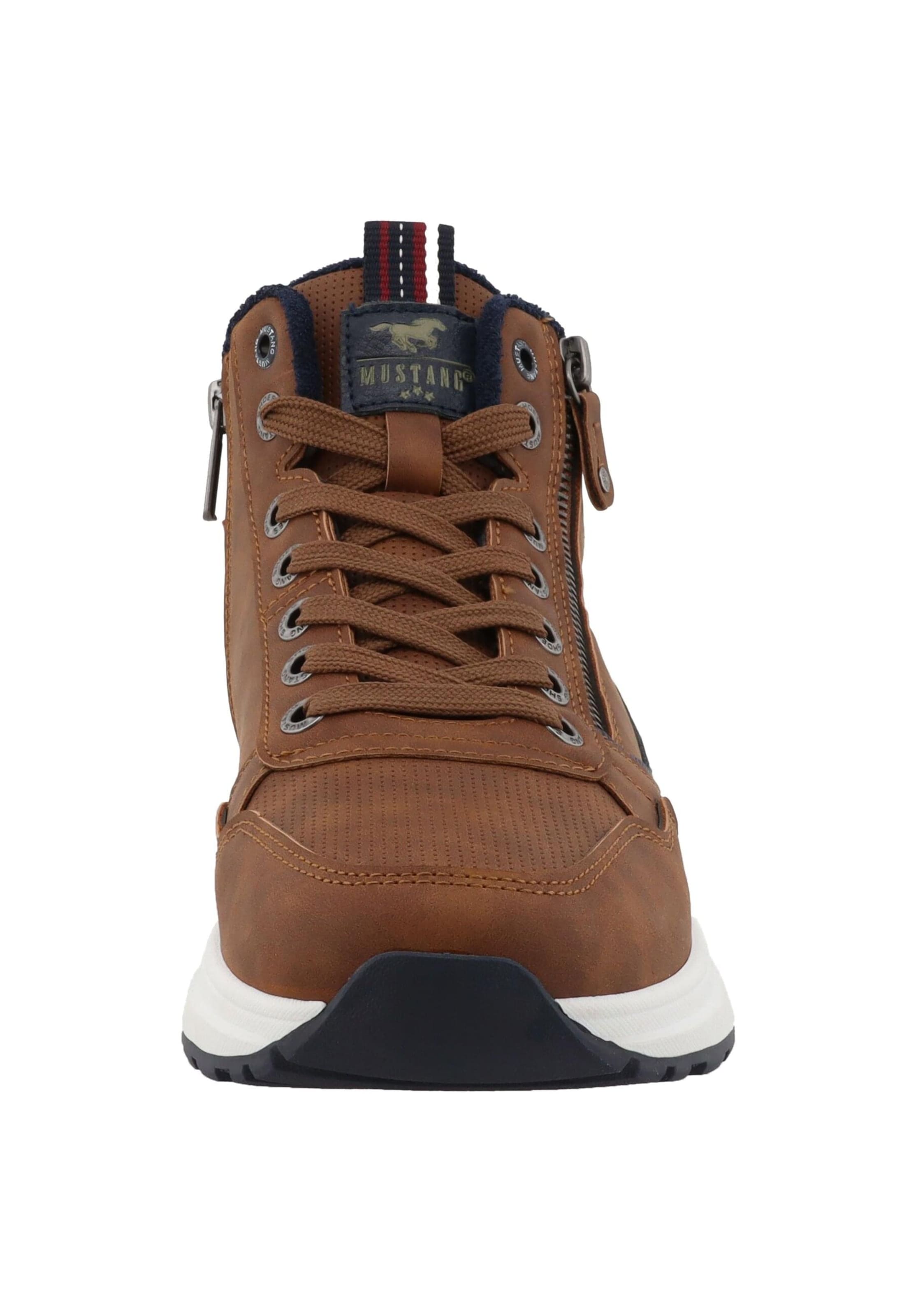 MUSTANG High-top trainers 'Luciano' in Brown
