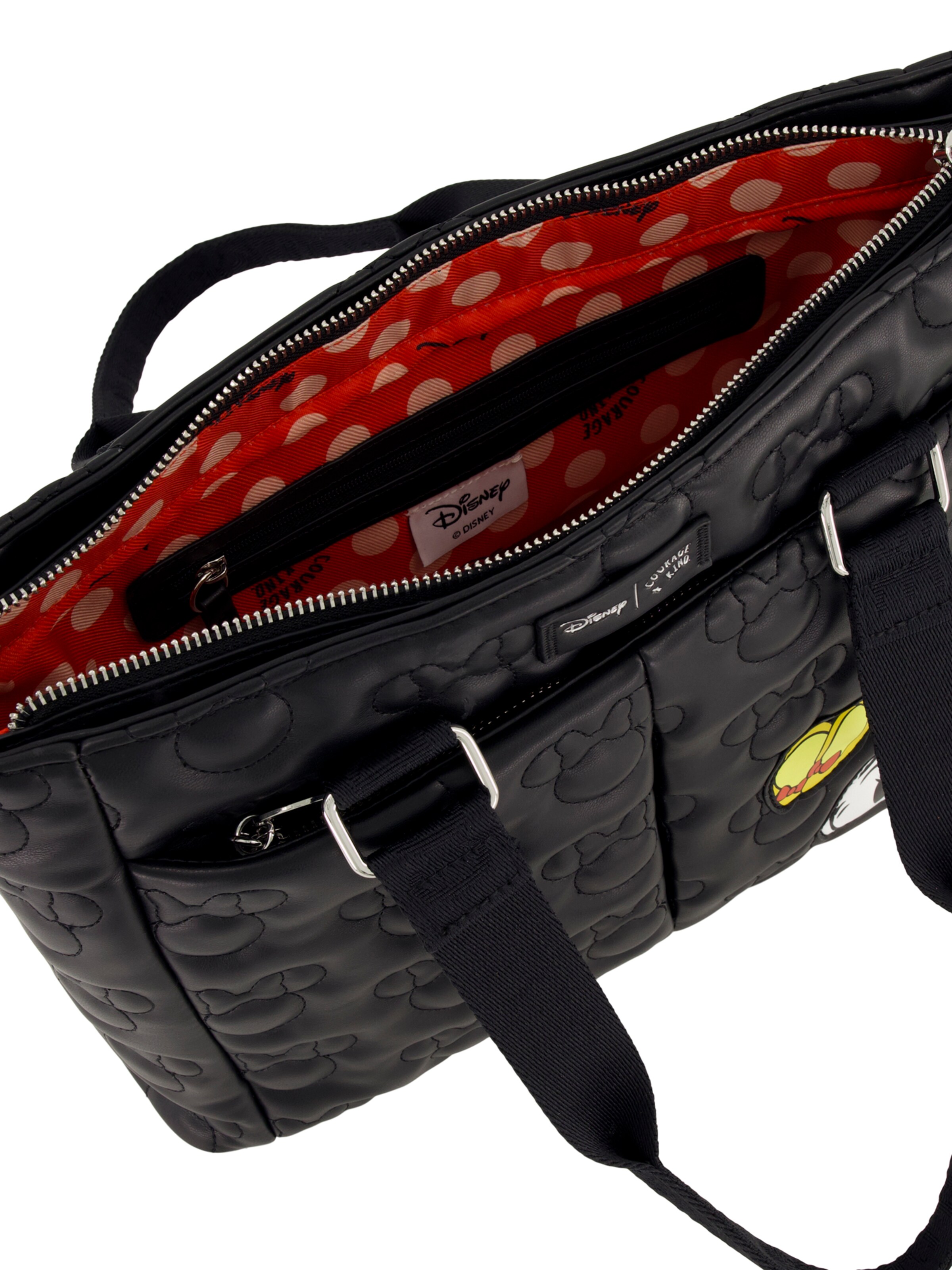 DISNEY Torba 'Minnie-Maus' | črna barva
