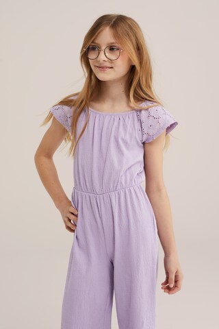WE Fashion Overall in Lila: Vorderseite