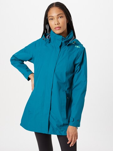 CMP Outdoorový kabát – modrá: přední strana