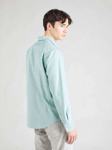 LEVI'S ® Regular fit Button Up Shirt 'SUNSET' in Green