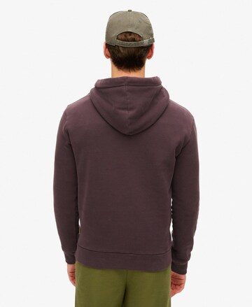 Sweat-shirt Superdry en violet