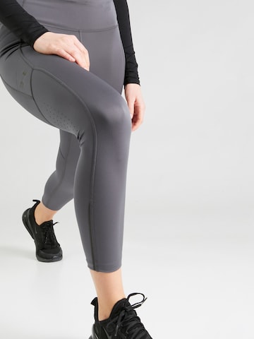 UNDER ARMOUR Skinny Sporthose 'Fly Fast 3.0' in Grau