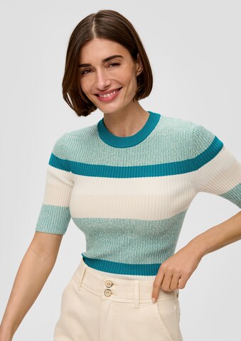 s.Oliver Sweater in Blue: front