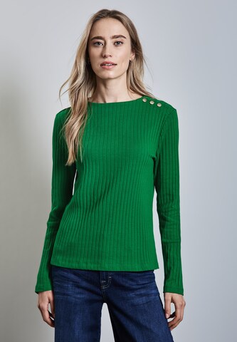 STREET ONE Shirt in Green: front