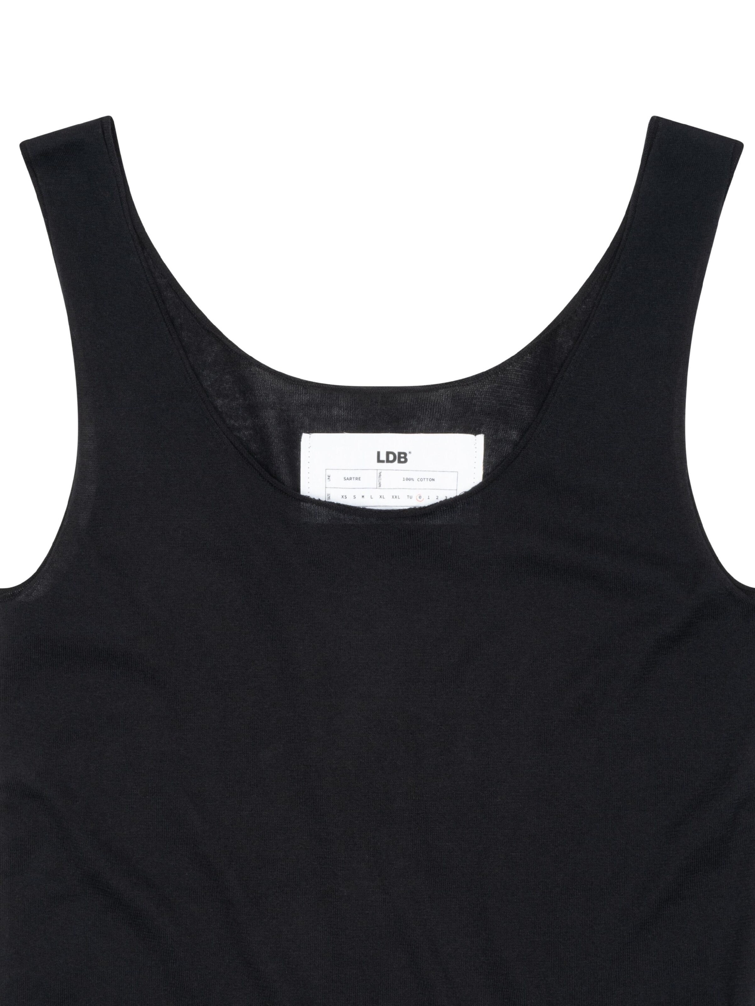 Haut 'Plume' LDB en noir