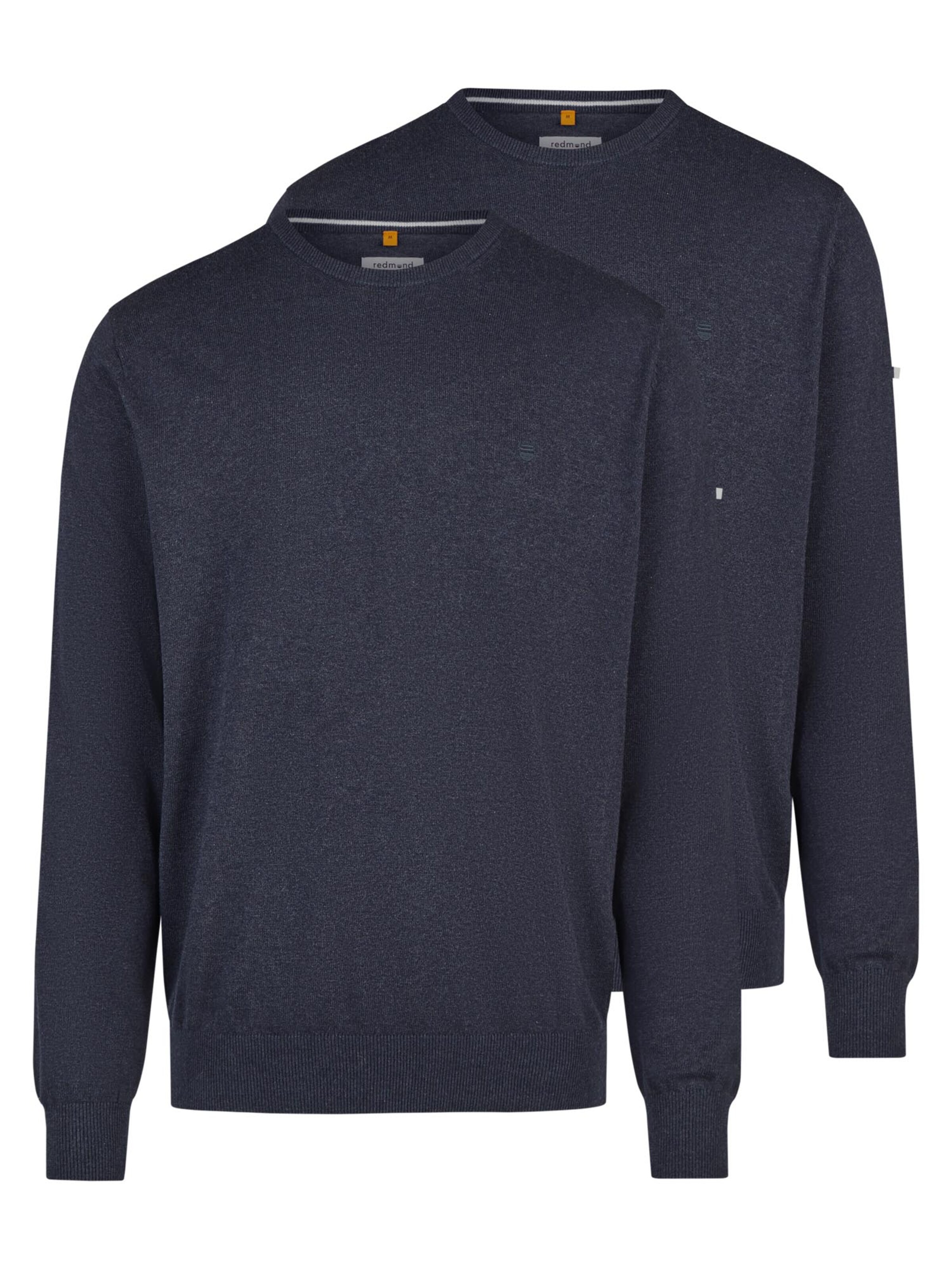 redmond Sweater 'Basic' in Blue: front