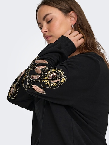 ONLY Carmakoma Mikina 'CARTERESA' – černá