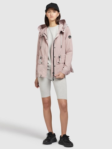khujo Prehodna jakna 'Debby' | roza barva