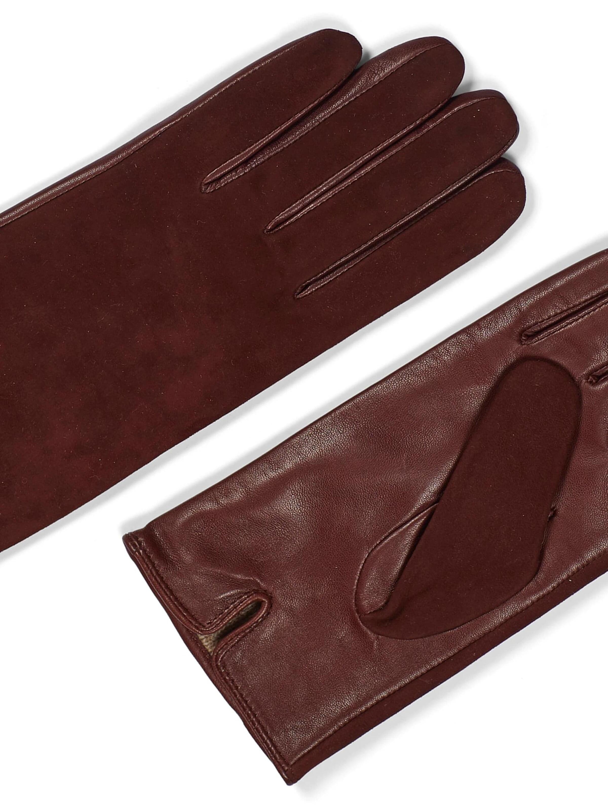 Gants 'Women's Leather Gloves Luna Brown' Howard London en marron