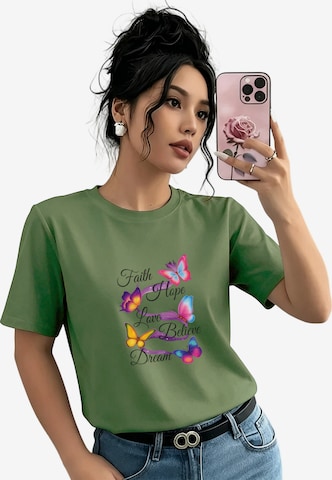 GORHEY Shirt in Grün: Vorderseite