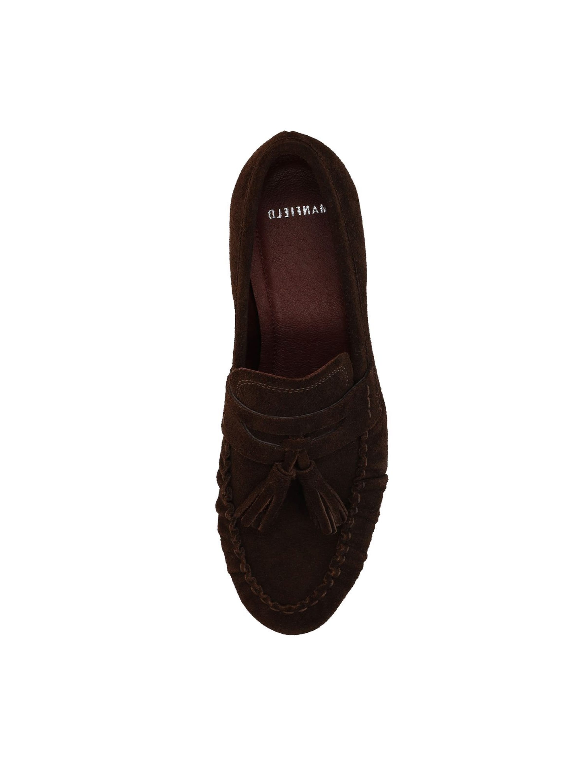 Chaussure basse MANFIELD en marron