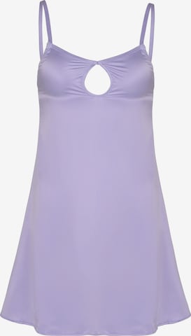 OW Collection - Vestido 'SOFIA' em roxo: frente