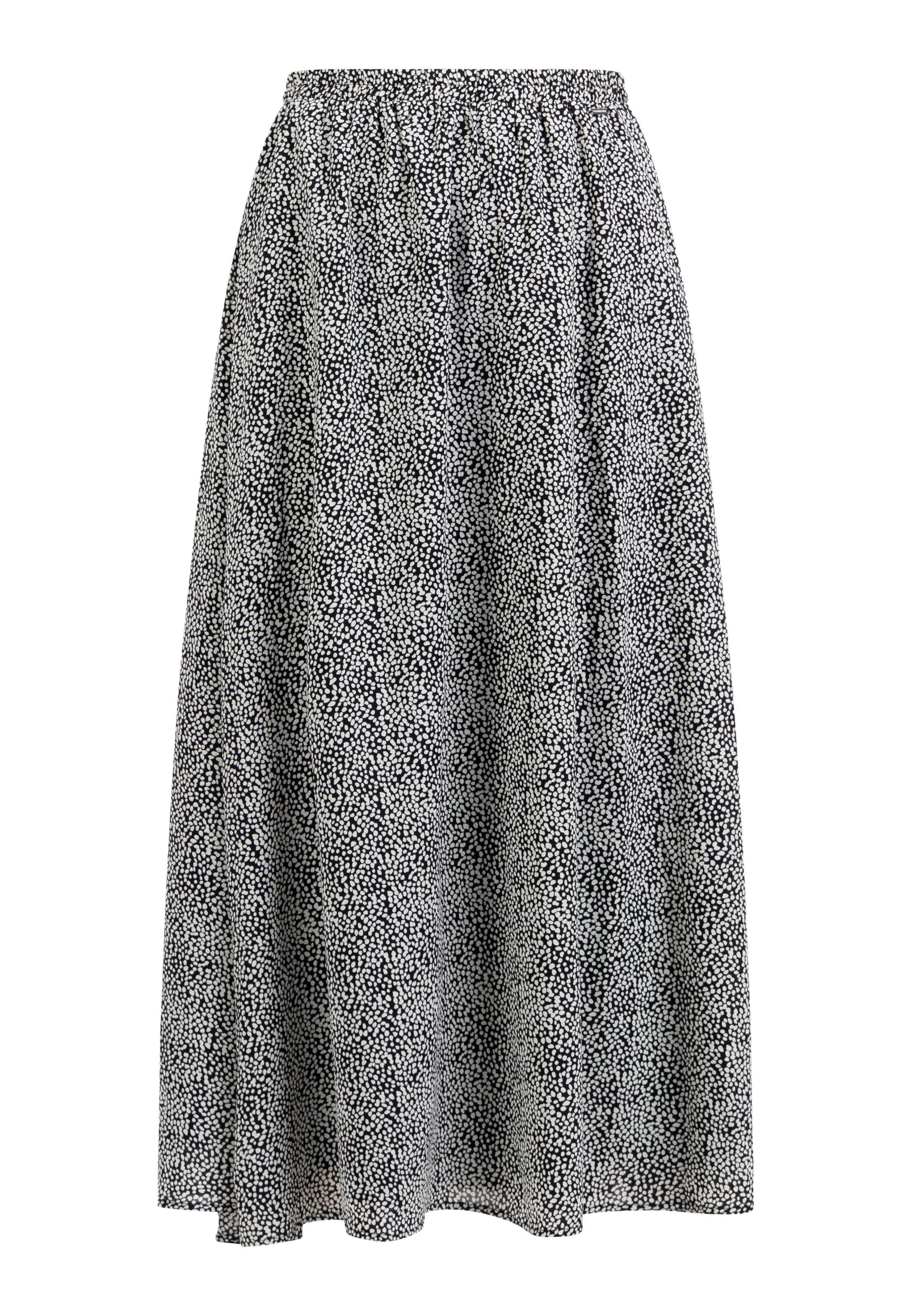 Fustă DreiMaster Klassik pe negru / alb, Vizualizare produs