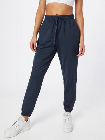 Girlfriend Collective - Tapered Pantalón deportivo 'RESET' en azul: frente