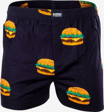 Boxer 'Frosch' di Happy Shorts in blu: frontale