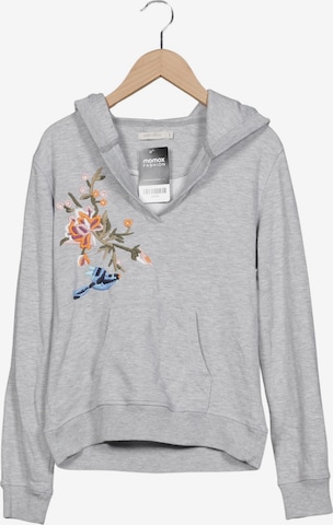 SAINT TROPEZ Sweatshirt & Zip-Up Hoodie in S in Grey: front