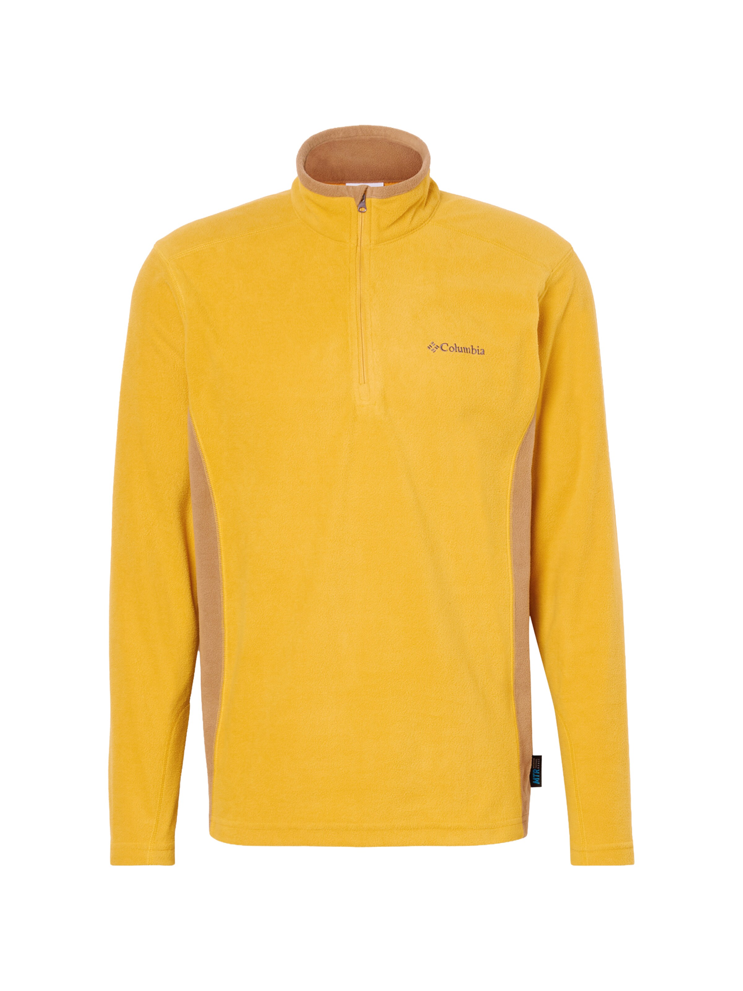 geltona COLUMBIA Sportinis megztinis 'Klamath Range II': priekis