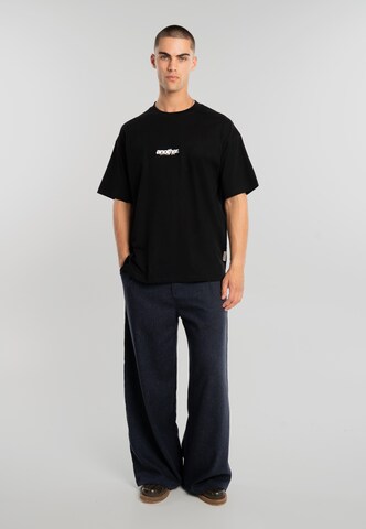 Another Cotton Lab Shirt in Zwart