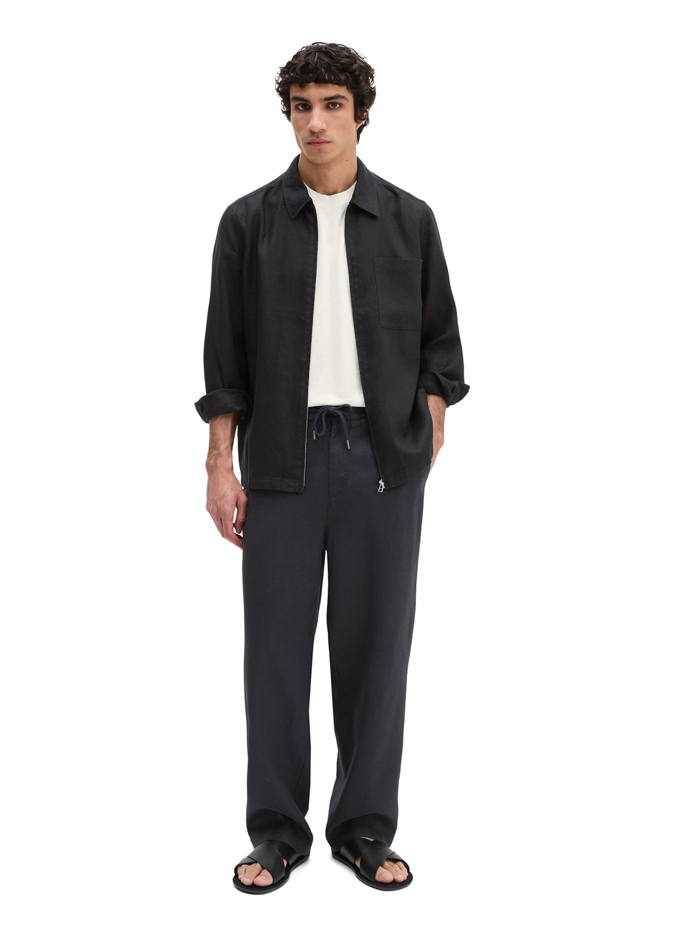 Marc O'Polo Tussenjas in Zwart