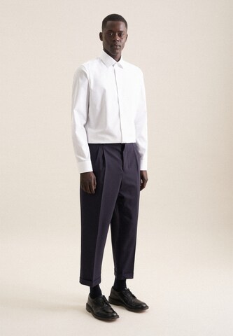 SEIDENSTICKER Slim fit Business shirt ' SMART ESSENTIALS ' in White