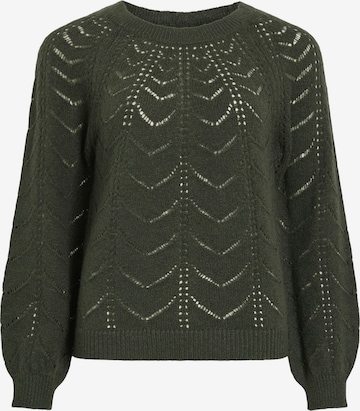VILA Sweater 'VITULI' in Green: front