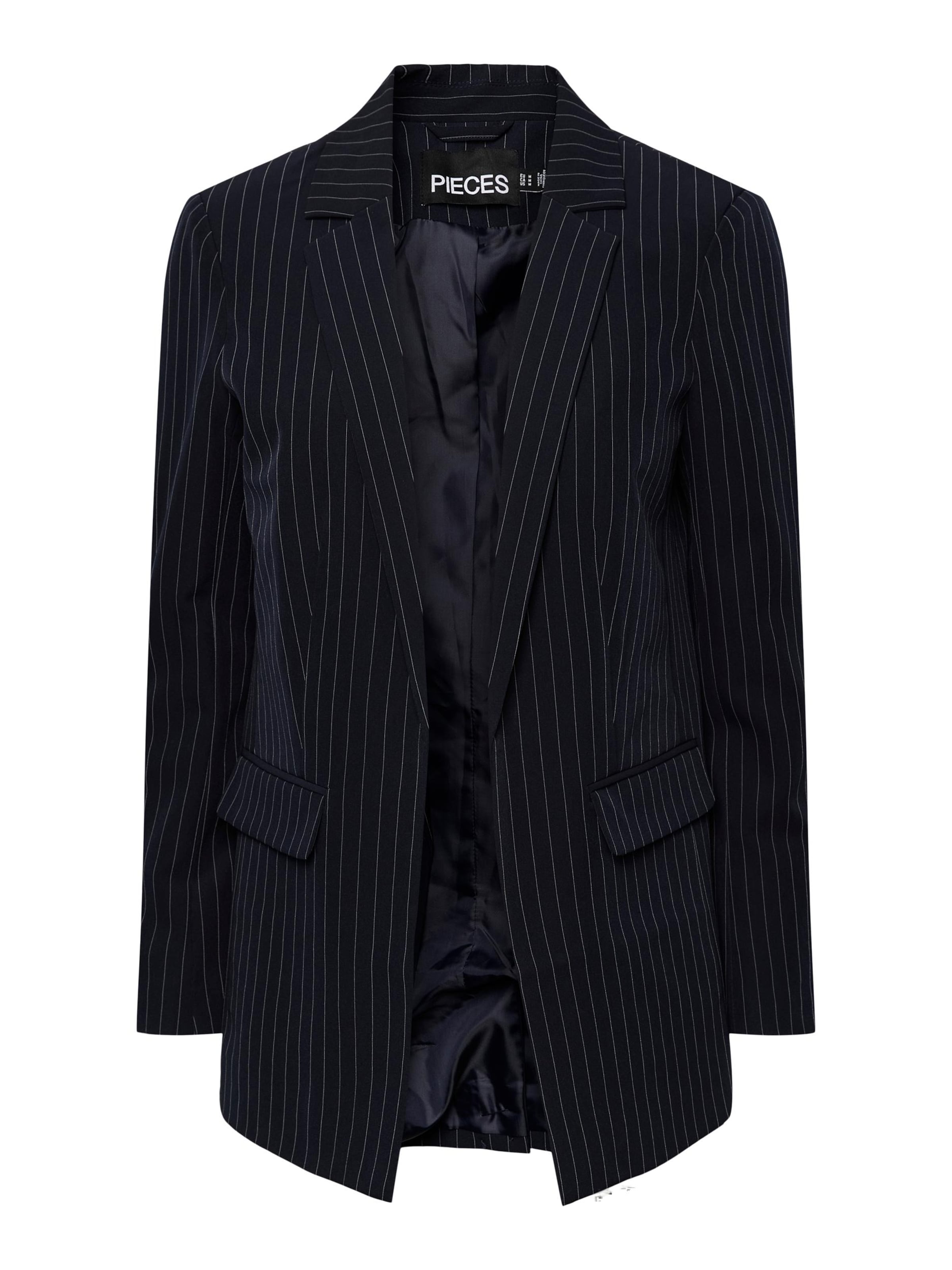 PIECES Блейзър 'Bozzy' в синьо: отпред