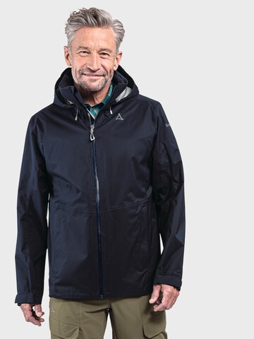 Schöffel Outdoor jacket 'Aiplspitz' in Blue: front