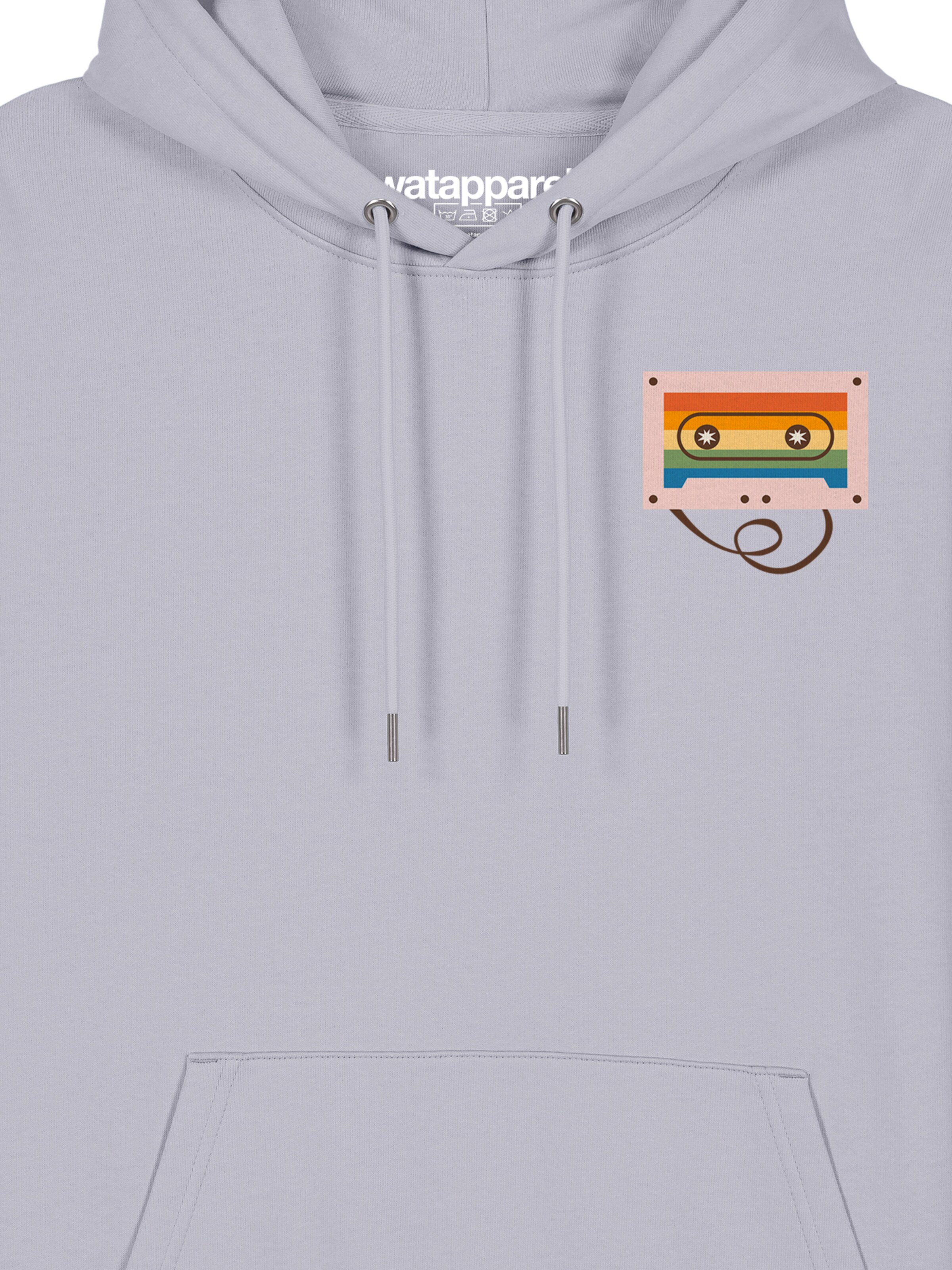 Sweat-shirt 'Rainbow Cassette' Watapparel en violet