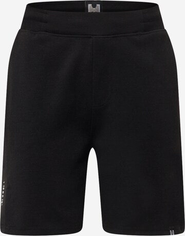 Hailys Men Shorts 'Enzo' in Zwart: voorkant