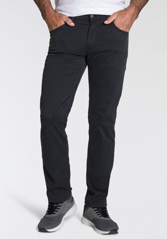 PIONEER Regular Pants in Black: front