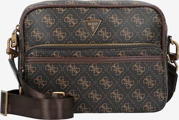 GUESS Crossbody bag 'Milano' in Brown: front