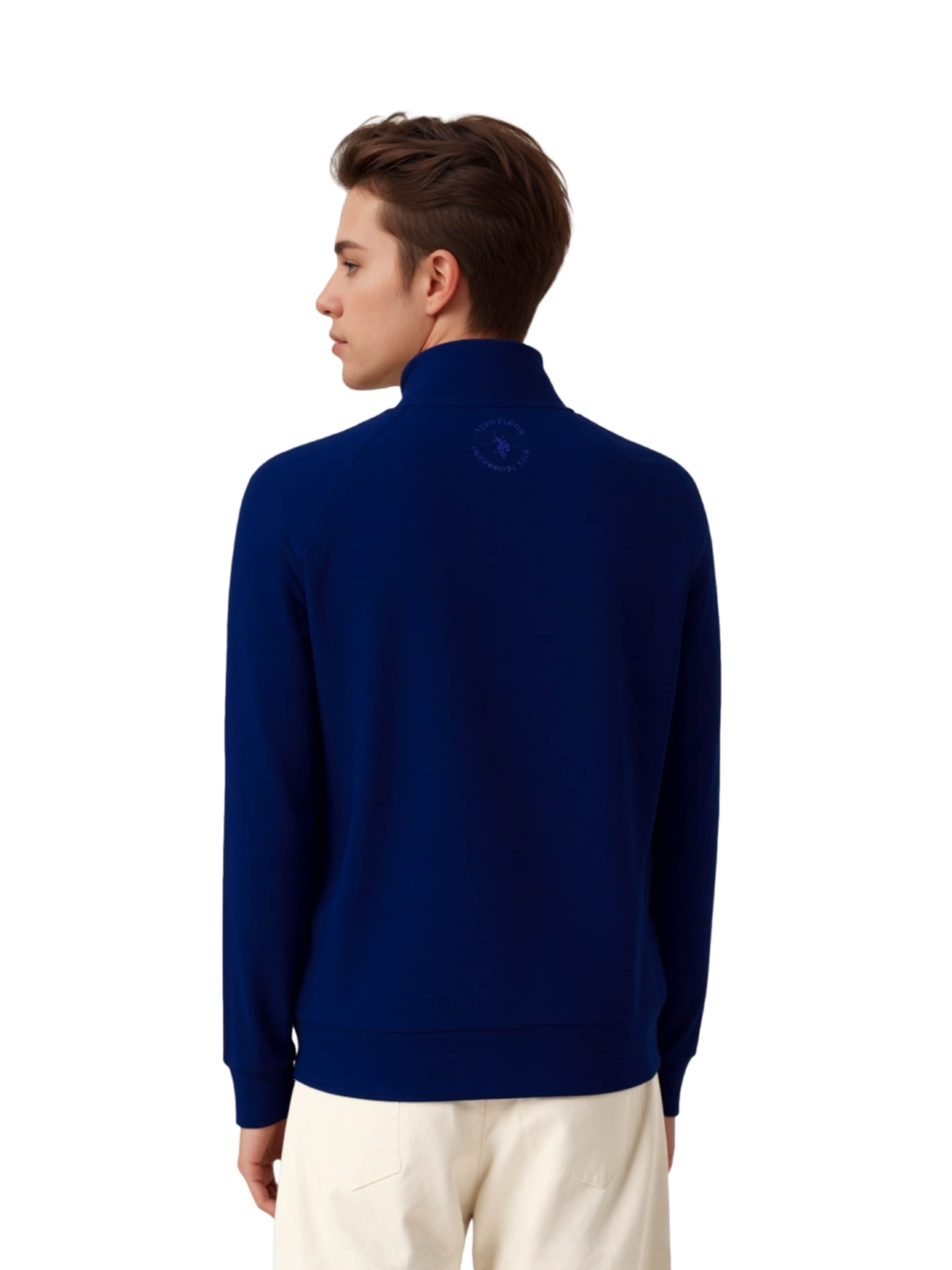 U.S. POLO ASSN. Sweatvest in Blauw