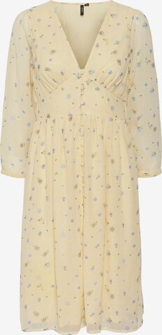 VERO MODA - Vestido de verão 'LOULA' em amarelo: frente