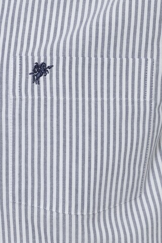 DENIM CULTURE Средняя посадка Рубашка 'IAN' в Серый