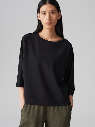 OPUS - Camiseta 'Salane' en negro: frente