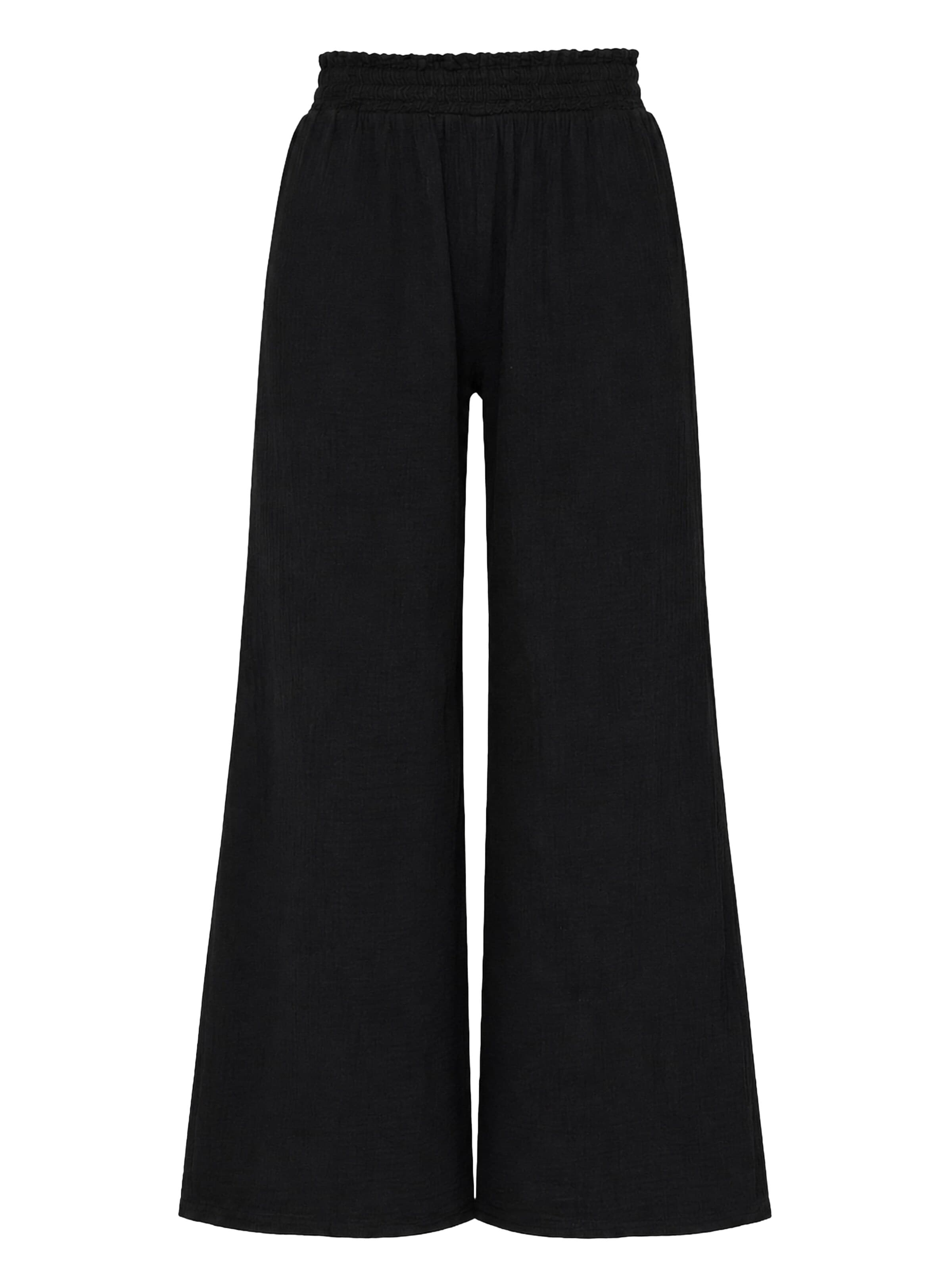 SASSYCLASSY Pants in Black: front