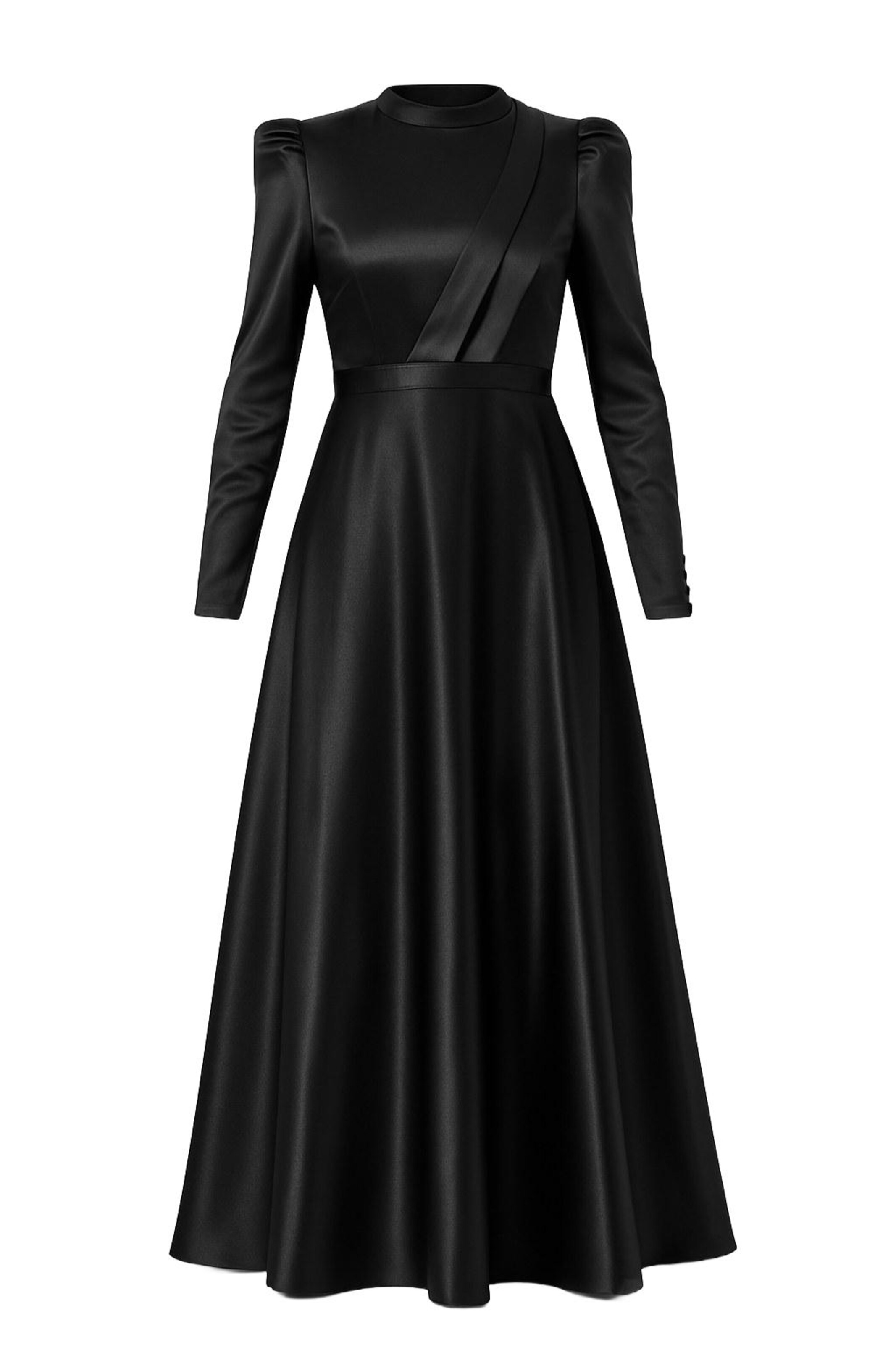 MODAMIHRAM Evening dress in Black: front
