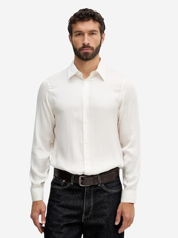 ARMANI EXCHANGE - Ajuste regular Camisa 'XM001817 AF13235' en blanco