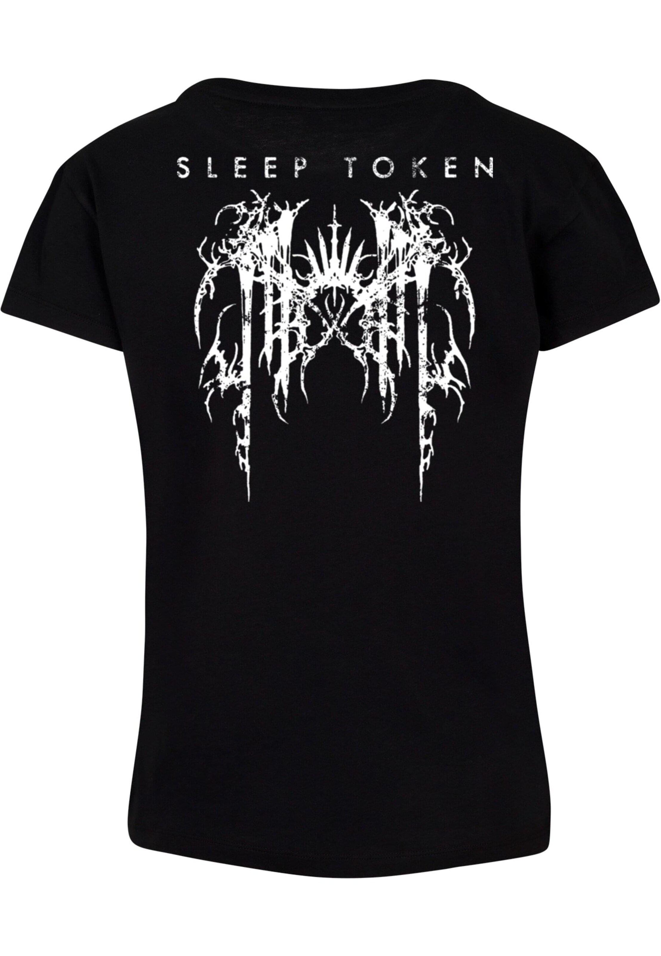 Merchcode T-Shirt 'Sleep Token - Grunge' in Schwarz