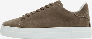 SELECTED - Zapatillas deportivas bajas 'SLHDAVID' en marrón: frente