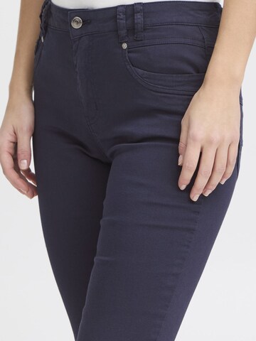 PULZ Jeans Skinny Broek ' PZROSITA ' in Blauw