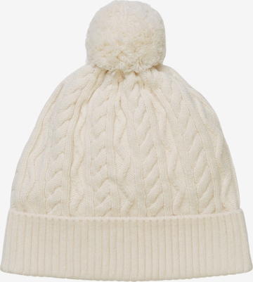 Marc O'Polo DENIM Beanie in White: front