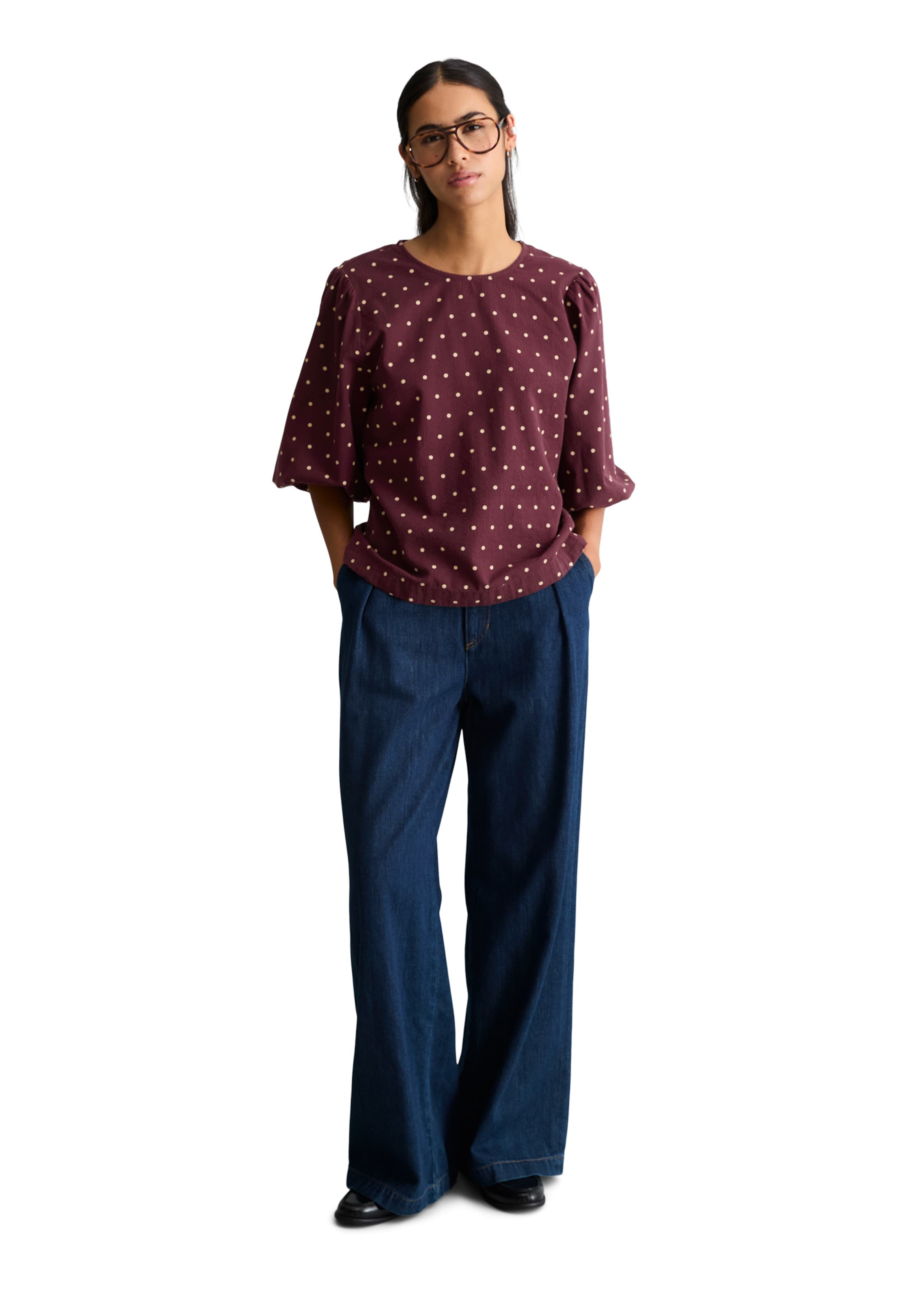 Marc O'Polo DENIM Blouse in Rood