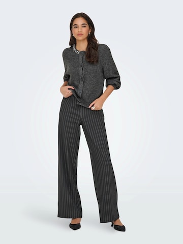 ONLY Gebreid vest 'ONLElsa' in Grijs