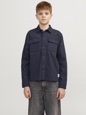 Coupe regular Chemise 'EON' Jack & Jones Junior en bleu : devant