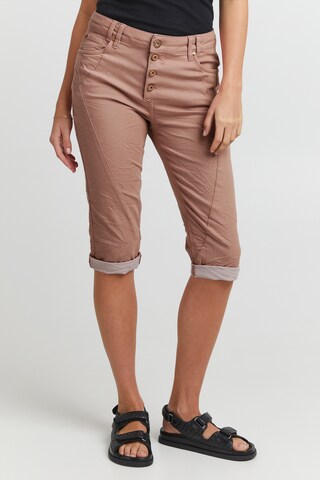 PULZ Jeans Skinny Pants 'ROSITA' in Pink: front