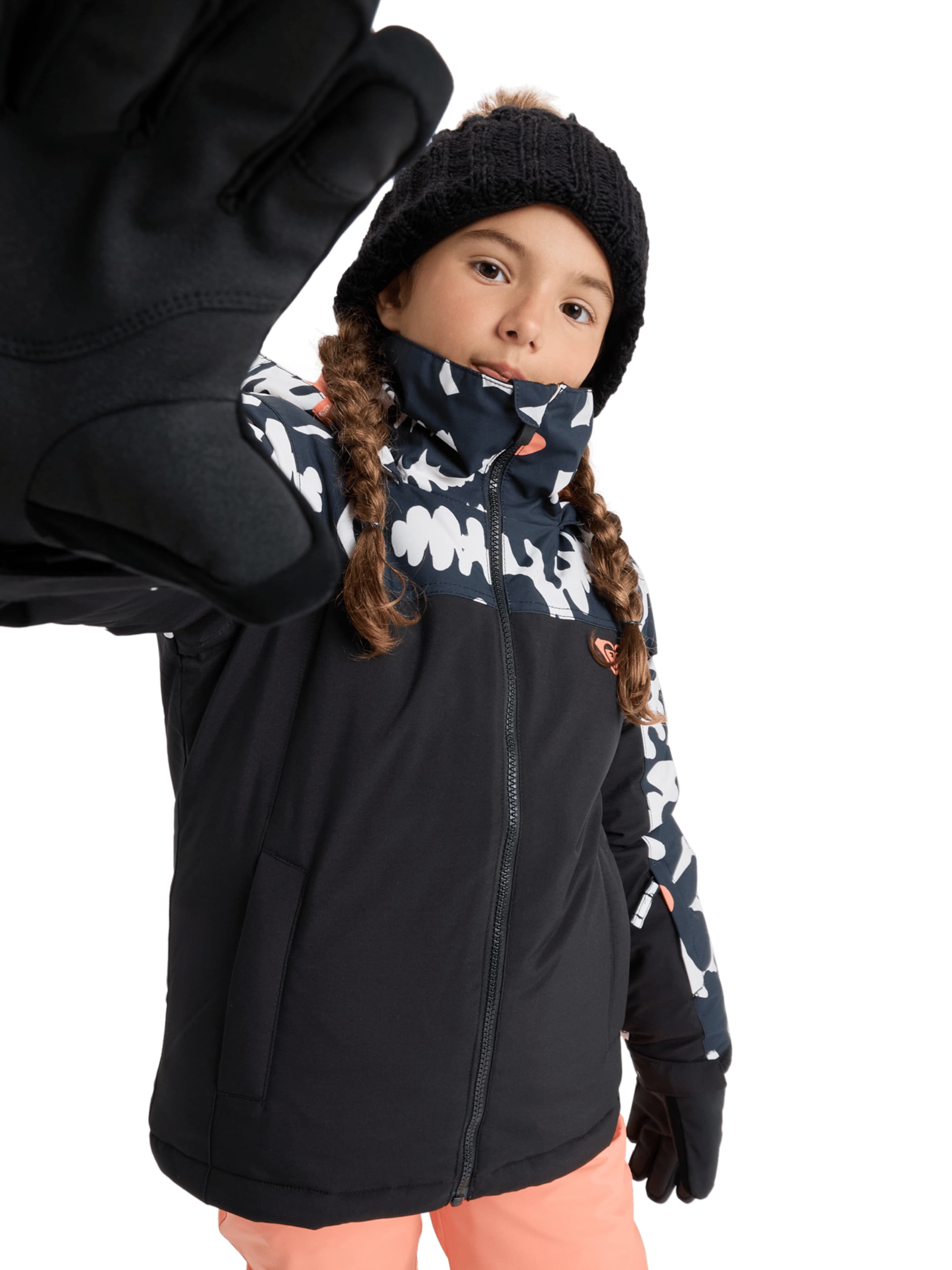 ROXY Athletic Jacket 'Galaxy' in Black