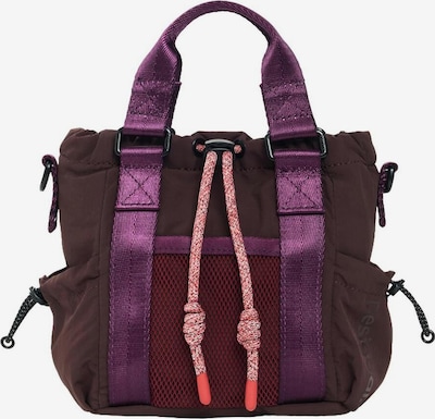 One Size dydžio Rankinė iš Desigual, spalva – tamsiai violetinė / spanguolių spalva / tamsiai raudona, Prekių apžvalga
